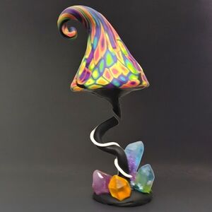 Handmade Mushroom Sculpture